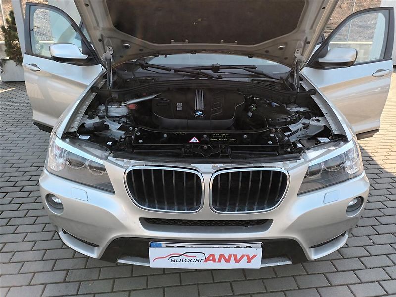 BMW X3 2,0 d,xDrive,KŮŽE,NAVI,TAŽNÉ - fotka 27 z 41