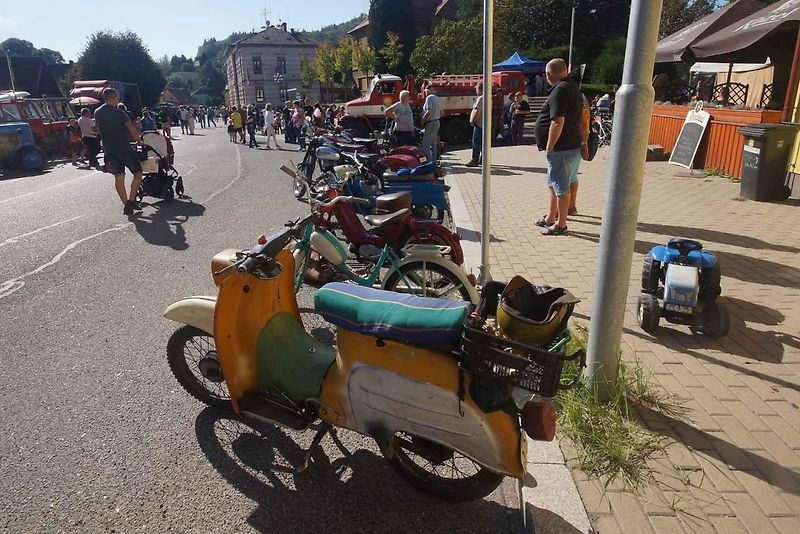 První Skalická Traktoriáda se konala v sobotu 21. září ve Skalici u České Lípy.