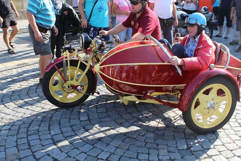 Novodobá verze motocyklu Čechie-Böhmerland