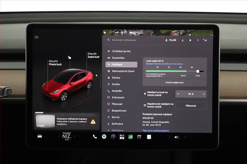 Tesla Model Y (2023) Long Range AWD 79kWh, SoH 92% - fotka 8 z 26