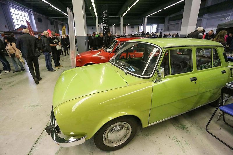 Podzimní Retro Garáž na Výstavišti Lysá nad Labem.