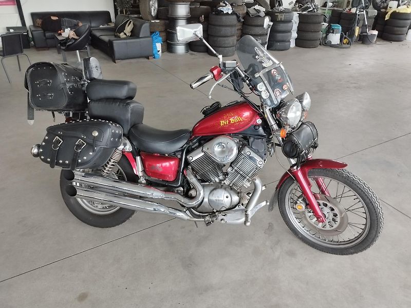 Yamaha XV 535 Virago (1994) 535 34KW KUFRY PADÁKY NOVÁ STK - fotka 2 z 14