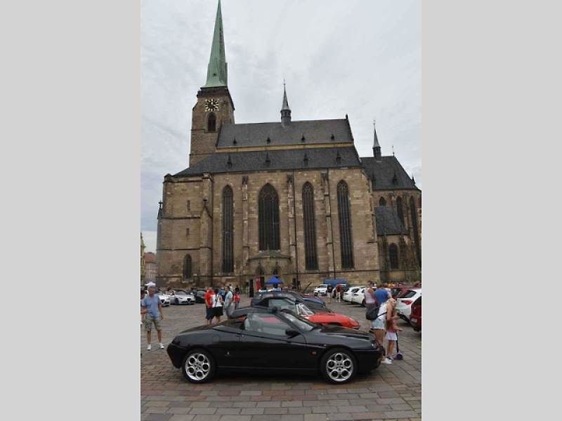 Sraz vozů Alfa Romeo v Plzni v září 2020