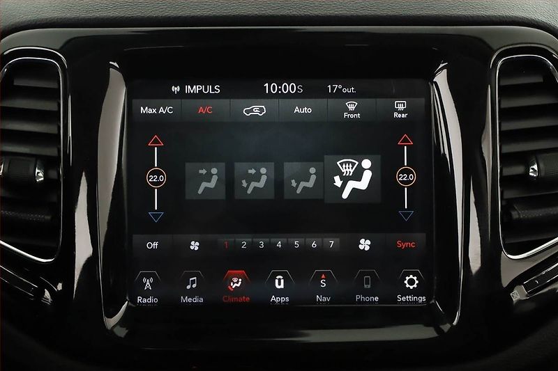 Jeep Compass (2017) 1.4 MultiAir, 4X4, Automat - fotka 15 z 20