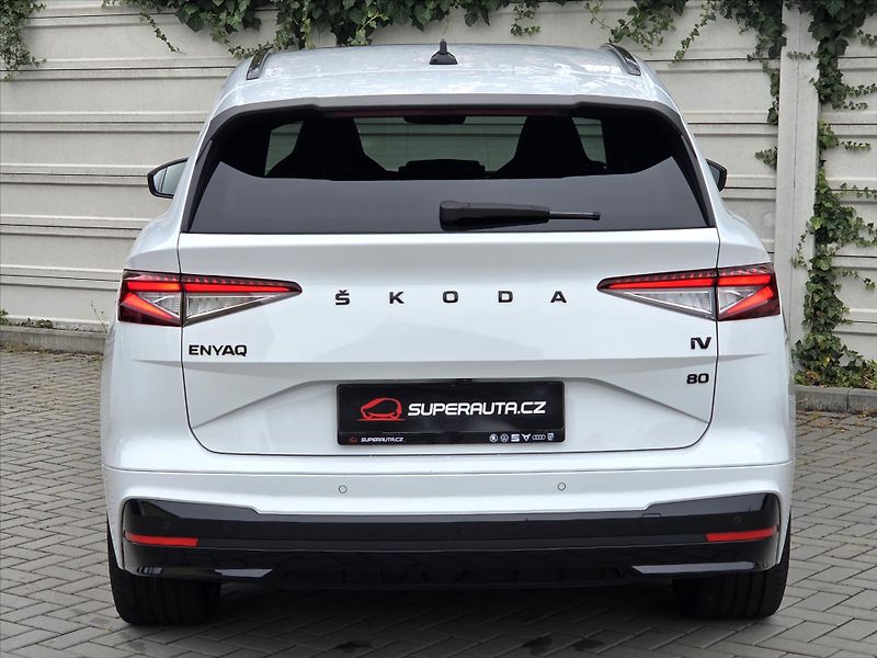 Škoda Enyaq 0,0 80 150kW Sportline Tažné z - fotka 6 z 29