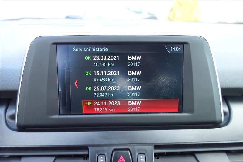 BMW Řada 2 218i,1 MAJ.,SERV.KN.,7MÍST. - fotka 32 z 43