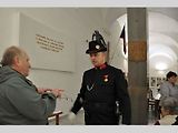 Den seniorů s dárky, informacemi o prevenci a správném chování, soutěžemi, ale také měřením krevního tlaku a tělesného tuku uspořádala v úterý v policejním muzeu na Karlově pražská policie. Nechyběla samozřejmě ani možnost bezplatné prohlídky expozice.