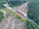 Stavba dálnice D11 Jaroměř - Trutnov v srpnu 2026.