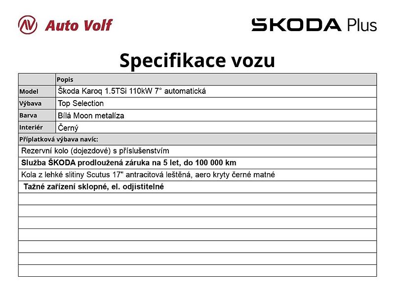 Škoda Karoq (2025) Top Selection 1.5TSi 110kW 7°D - fotka 6 z 32