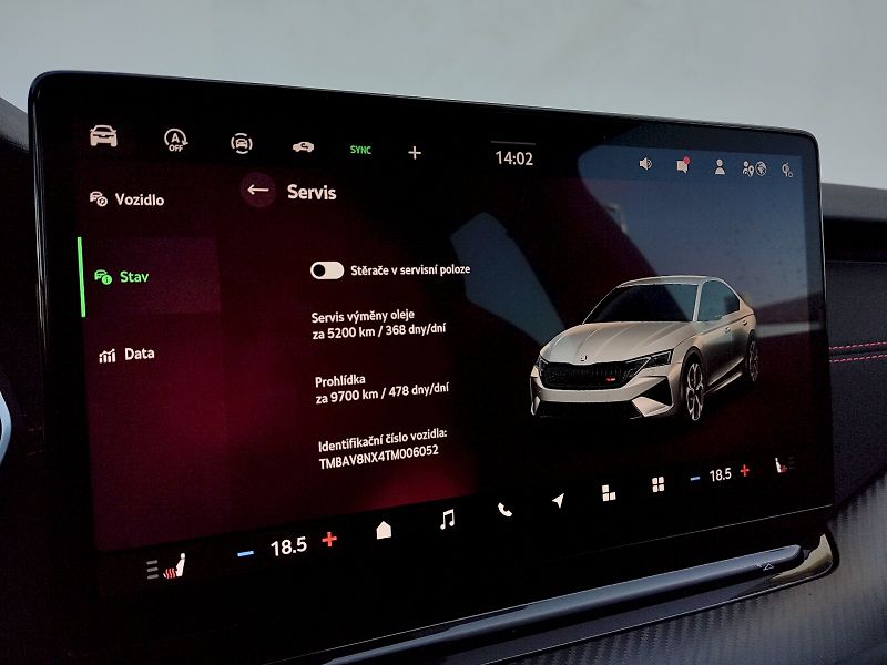 Škoda Octavia (2025) RS 2,0 Tsi 195 Kw DSG - fotka 9 z 40