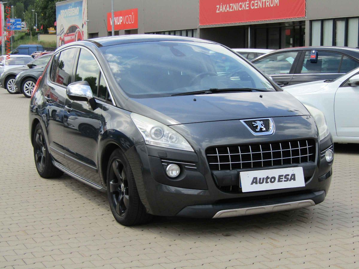 Peugeot 3008 2.0HDI, ČR, AT, headUP, xenon