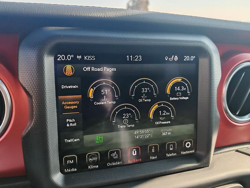 Jeep Wrangler 2.0T Rubicon,CZ,2xStřecha - fotka 31 z 43