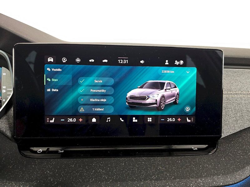Škoda Octavia (2025) 1.5TSI 110kW TOP SELECTION TAŽ - fotka 15 z 34