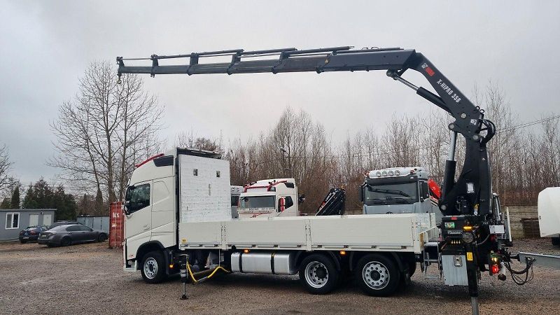 Volvo FH 460 6x2 valník ruka HIAB 35 - fotka 2 z 14