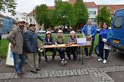 Veteránský závod odstartoval ve Velvarech na náměstí. Cíl byl na náměstí ve Slaném.