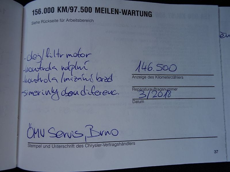 Jeep Wrangler 4.0i SAHARA Serviska - fotka 32 z 37