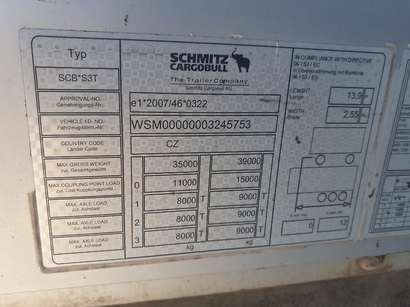 Schmitz SPL 24/L - 13,62 E B - fotka 21 z 29