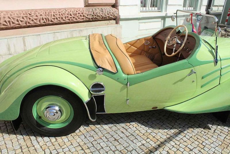 Unikátní vůzTatra 75 sport Bohemia byl k vidění na letošní květnové Motorshow v severočeském Jirkově.