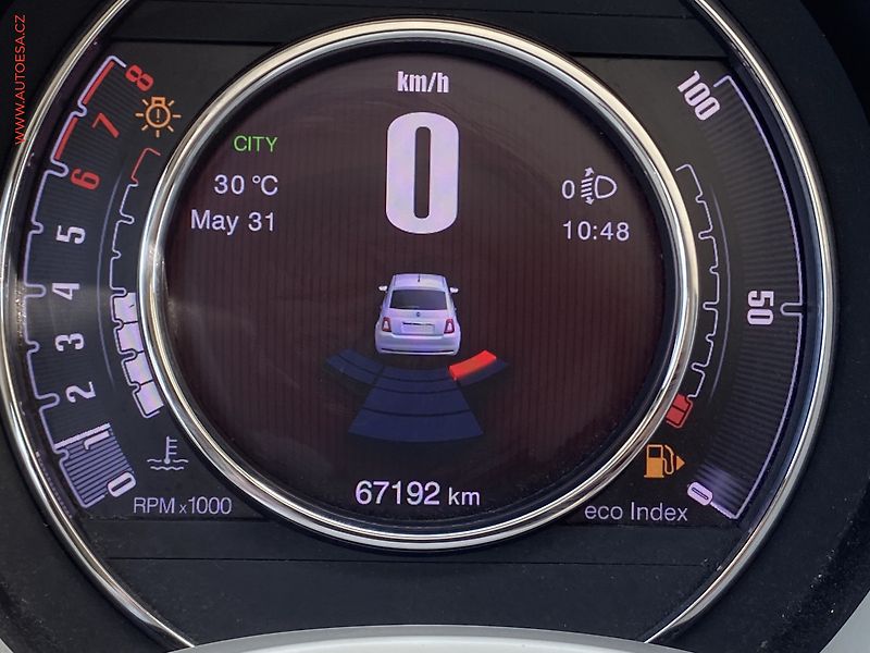 Fiat 500 (2018) 1.2i, Lounge, kůže, panor - fotka 16 z 17