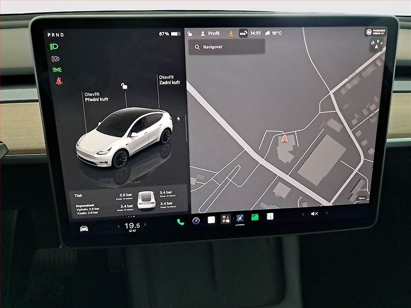 Tesla Model Y (2023) Long Range AWD 79kWh, SoH 90% - fotka 13 z 21