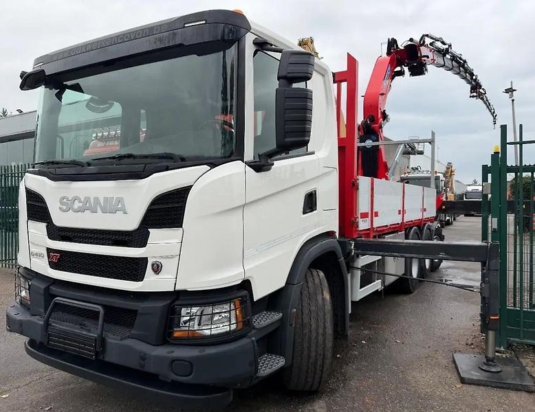 Scania (2021) G410 8x4 valník + HR JIP - fotka 2 z 18