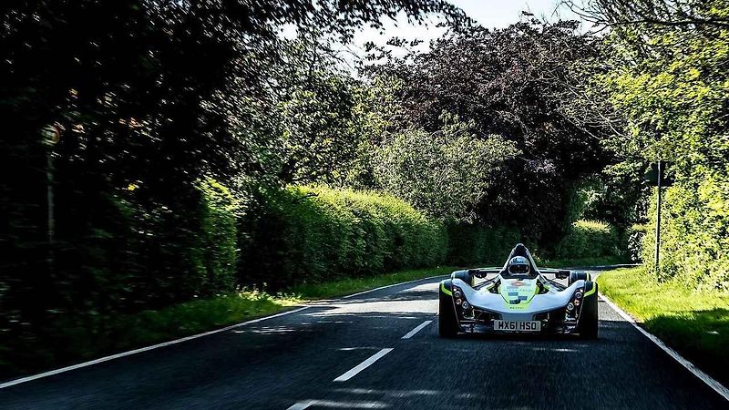 BAC Mono sloužící u policie ostrova Man.