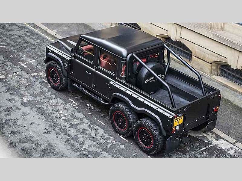První ilustrace Kahn Design Flying Huntsman 6x6 Soft-Top.