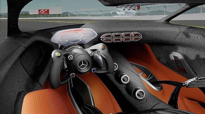 Koncept Mercedes-Benz AMG Vision Gran Turismo.