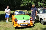 Speciálně upravený vůz Trabant 601.