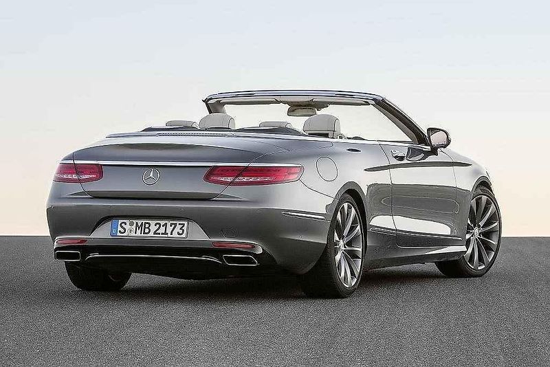 Mercedes-AMG S 63 Cabriolet.