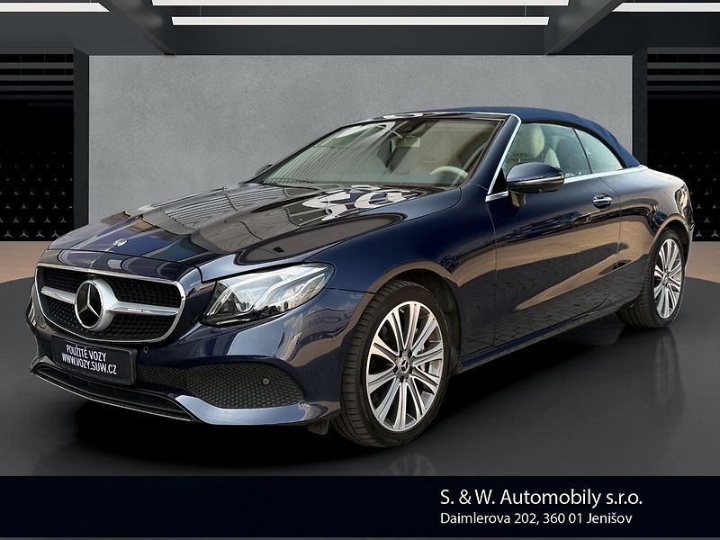 Mercedes-Benz Třídy E 400 D 4M,Cabrio, Burmester, Av - fotka 2 z 37