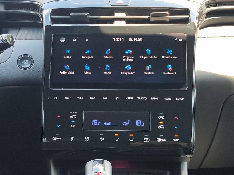 Hyundai Tucson (2022) N-line 1.6 T-GDI MHEV 110kW, Č - fotka 18 z 28