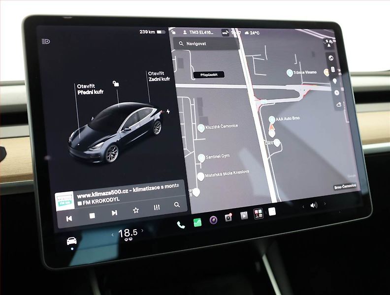 Tesla Model 3 (2019) Long Range 4WD 78kWh, SoH 85% - fotka 9 z 22