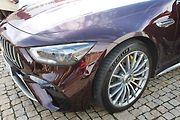 Sraz vozů značky Mercedes na Karlově náměstí v Kolíně.