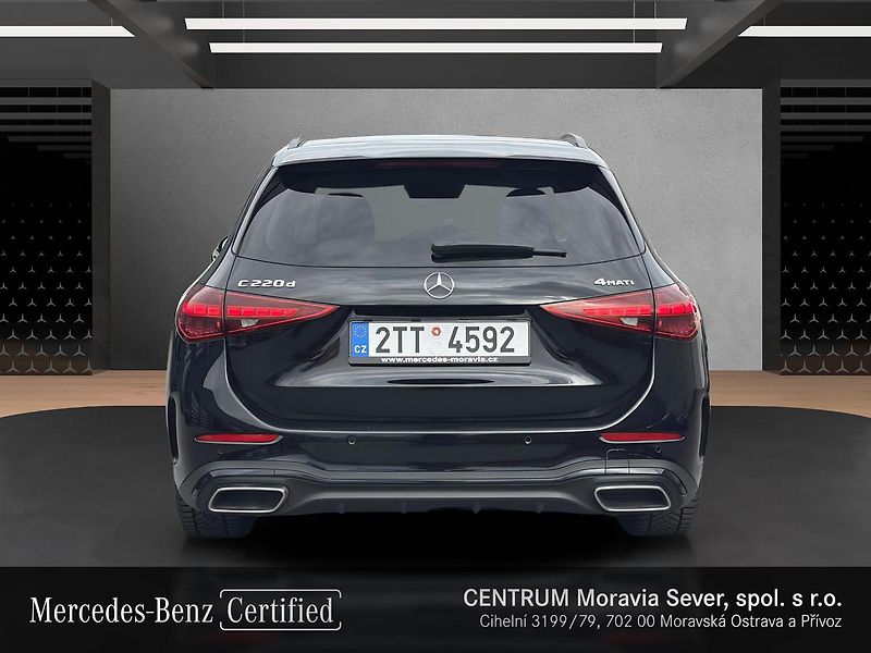 Mercedes-Benz Třídy C C 220d kombi, 4MATIC, CZ - fotka 4 z 16