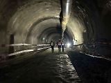 Proražení tunelu Homole na D35.