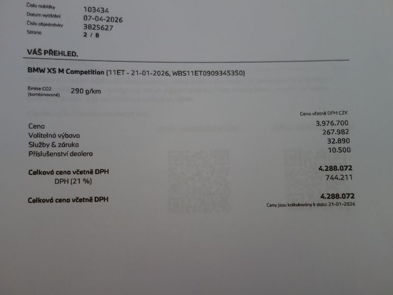 BMW X5 (2026) M-COMPETITION*460KW*TOP*VÝB*CZ - fotka 50 z 50