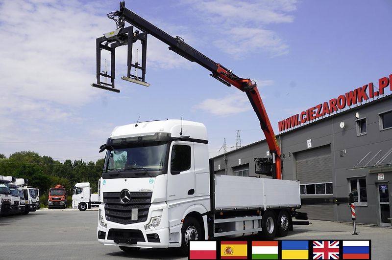 Mercedes-Benz Actros (2022) 2545 MP5 / 90 tho. km / crane - fotka 1 z 24
