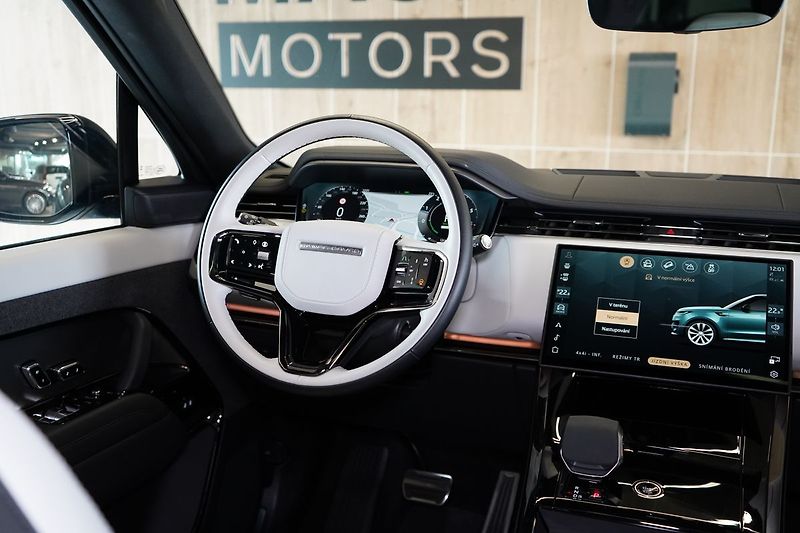 Land Rover Range Rover Sport P460e Dynamic SE, Masáž, Tažné - fotka 49 z 50