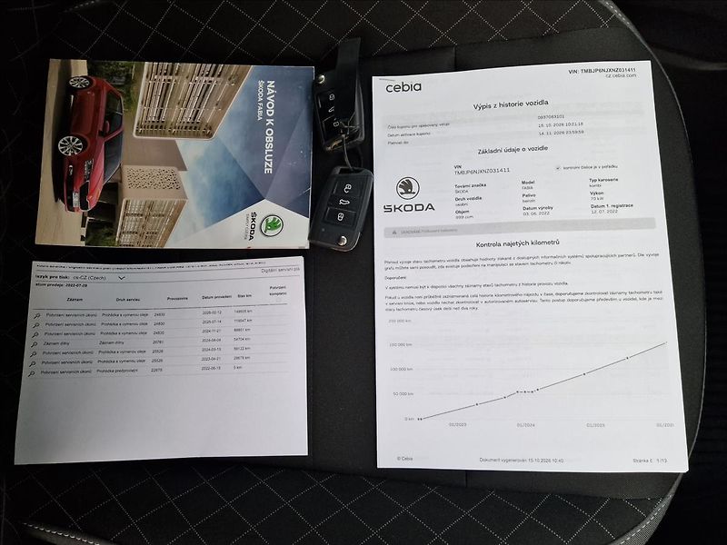 Škoda Fabia 1.0 TSI 70kW Combi Tour,1.Maj - fotka 45 z 47