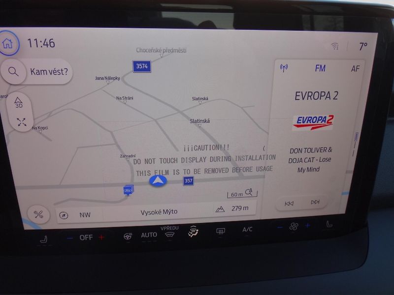 Ford Tourneo Courier (2025) Titanium 43kWh 100kW 136k EV - fotka 15 z 30
