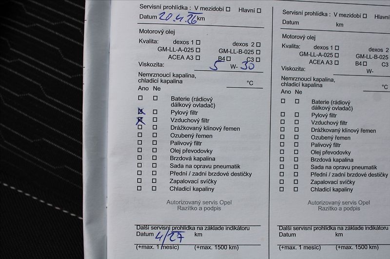 Opel Astra 1,4 i  ČR,1.MAJITEL,52TKM - fotka 21 z 21