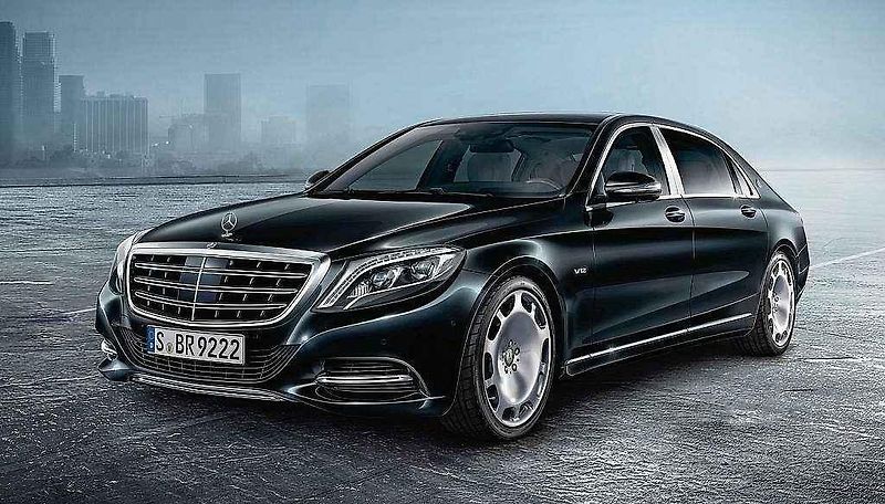 Mercedes-Maybach S 600 Guard.