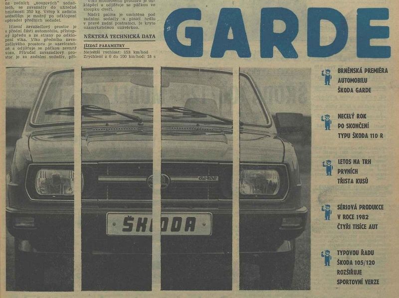 Prototyp Škoda Garde