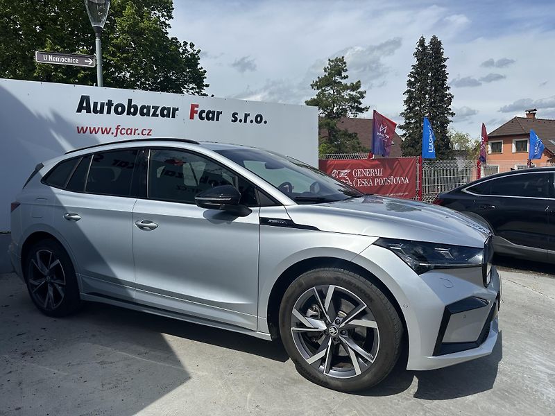 Škoda Enyaq (2023) 80x 195kW SportLine 4x4 - fotka 4 z 30