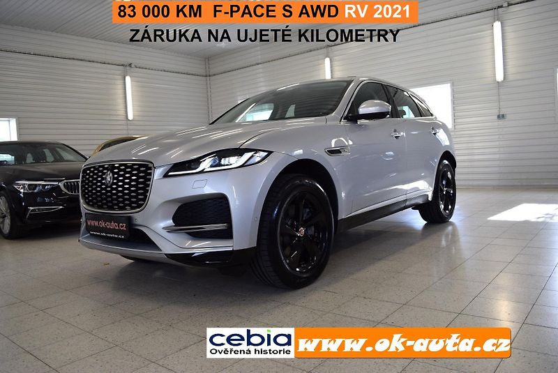 Jaguar F-Pace 2.0 D AWD S 83 000 KM 2021 - fotografie inzerátu