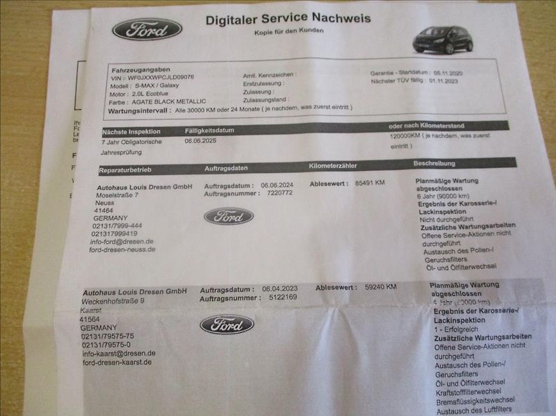 Ford S-MAX 2,0 TDCi, Titanium,servis,DPH, - fotka 37 z 38