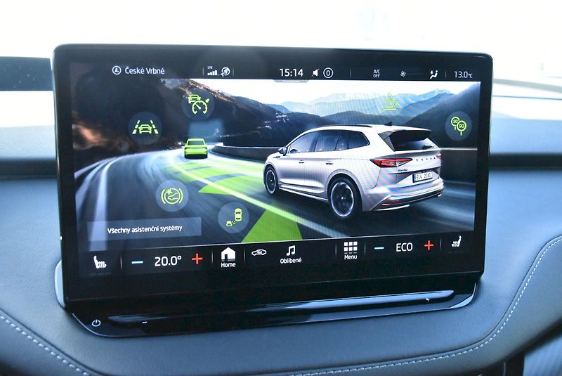 Škoda Enyaq (2021) Sportline 80X 195kW 4x4 - fotka 23 z 34