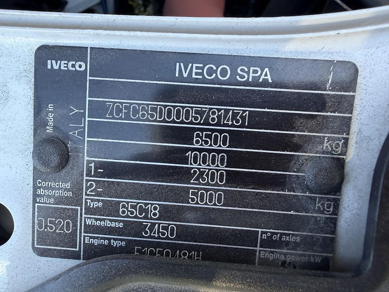 Iveco Daily (2009) 65C18, novy nosic kontejneru - fotka 12 z 14