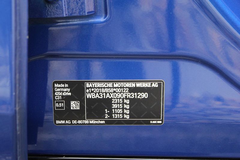 BMW Řada 4 420d xDrive Gran Coupé - fotka 24 z 24